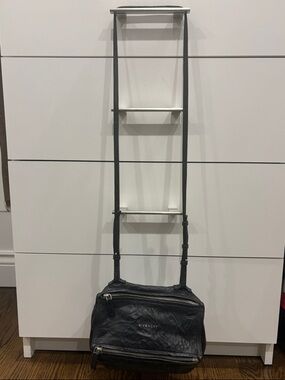 Givenchy Black Leather Mini Pandora Shoulder Bag (AUTHENTIC)